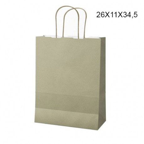 SHOPPER IN CARTA T/U 26X11X34,5 SALVIA