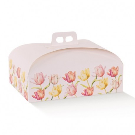 P/COLOMBA 335X235X90 TULIPS - 100116S