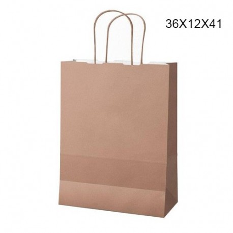 SHOPPER IN CARTA T/U 36X12X41 ROSA ANTIC