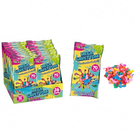 BOMBE ACQUA BUSTA 70PZ. - 28089