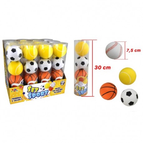 SET PALLE SPORTIVE SPUGNA - 27178