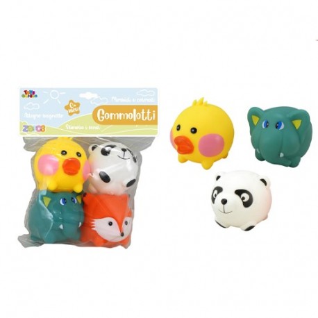 BABY GOMMOTOLI ANIMALI PALLA - 28173