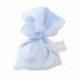 SACCHETTO IN LINO CIELO -
