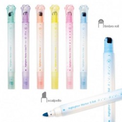 EVIDENZIATORI FLUO E TIMBRO ROLL -