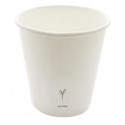 BICCHIERE CARTA BIANCO 200ML BYO 50PZ