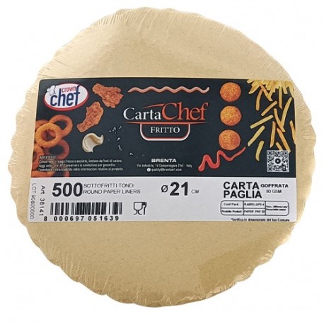 SOTTOFRITTO TONDO CARTAPAGLIA 21CM