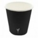 BICCHIERE CARTA NERO 80ML BYO 50PZ