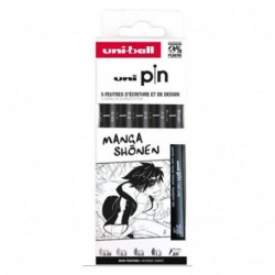 PIN FINELINER MANGA SHONEN 5PZ. ASS -