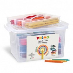 PASTELLI A CERA PRIMO SCHOOLBOX 216PZ