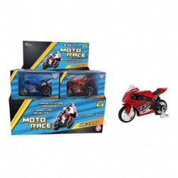 MOTO DIECAST CROSS DISPLAY 8PZ  - 27072