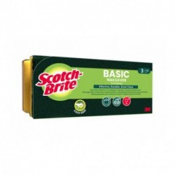 SPUGNA ACCOPIATA SCOTCH BRITE 3PZ.