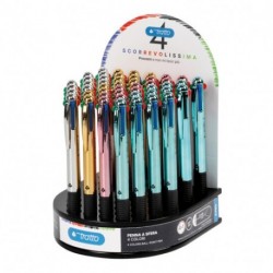 PENNA TRATTO SFERA 4 COL.METAL(MV48PZ)