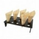 BASE PORTA 15 CONI NERA BAMBOO BYO -