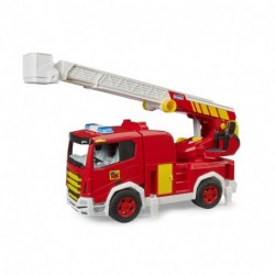 BRUDER ROADMAX FIRE ENGINE TURNABLE LADD