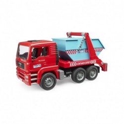 BRUDER MAN TGA SKIP CONTAINER TRUCK