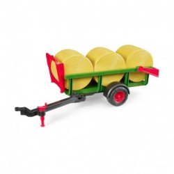 BRUDER SELF LOADING BALE TRAILER - 02204