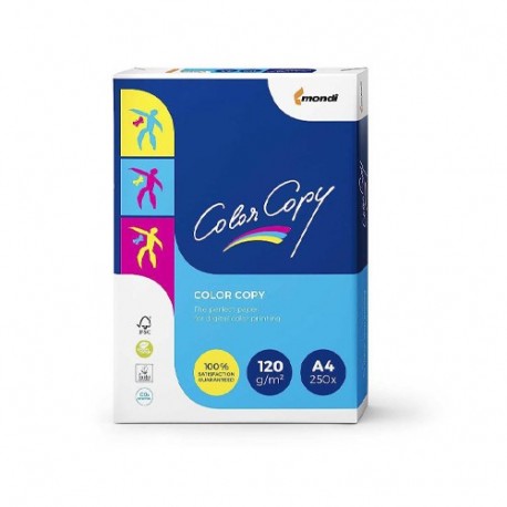 RISMA CARTA COLOR COPY  A4 120GR.250F