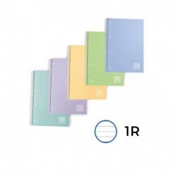 MAXI 1R SPIRALATO FORATO PPL PASTEL ONE
