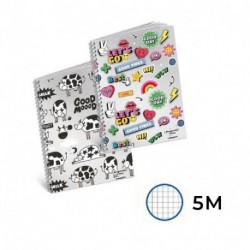 MAXI 5M SPIRALATO ARGENTO VIVO C/FORI
