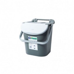 TOWER BIN 30 LT C/MANIGLIONE GRIGIO  -