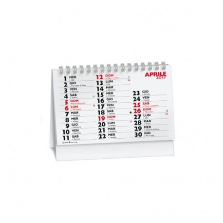 CALENDARIO DA TAVOLO WIRE 14,4X10,2