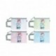 BUSTA A5 EVA CON ZIP PASTEL - 0268KCP