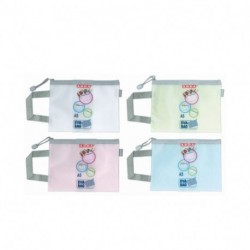 BUSTA A5 EVA CON ZIP PASTEL - 0268KCP