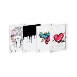 CARTELLINA 3L C/EL GRAFFITI 24,5X33 D1