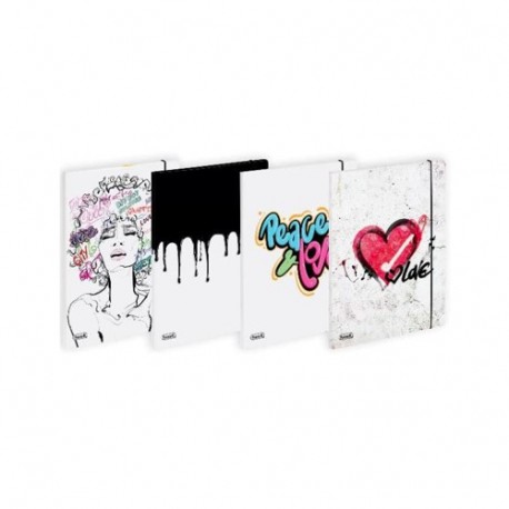 CARTELLINA 3L C/EL GRAFFITI 24,5X33 D1