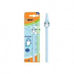 CRSTL FIGURINE BLISTER DA 2 VERDE/BLU -
