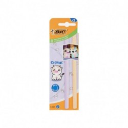 CRSTL FIGURINE BLISTER DA 2 LILLA/ARANCI