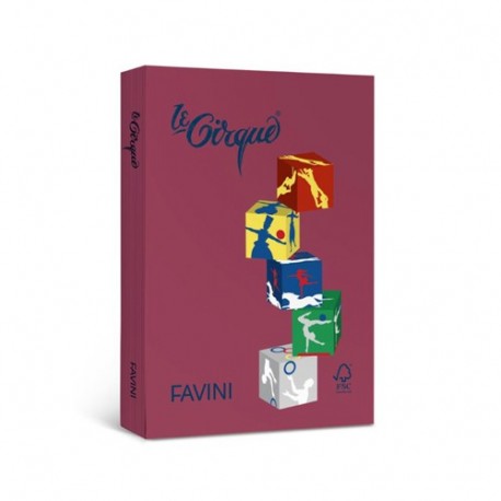 RISMA FAVINI CIRQUE F A4 80GR 500FF RUBI