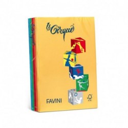 RISMA FAVINI CIRQUE F A4 80GR MIX (4) C/