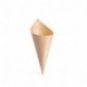 CONO LEGNO 16,5CM BYO' 50PZ. - 073302