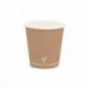 BICCHIERE CARTA AVANA 80ML BYO 50PZ.