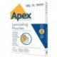 POUCHES APEX FELLOWES 100MY A4 100PZ
