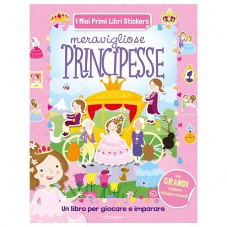 MIEI PRIMI LIBRI STICKERS - PRINCIPESSE