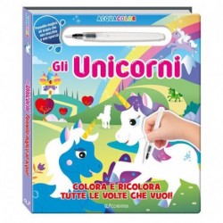 ACQUACOLOR - UNICORNI  - 9788855644761