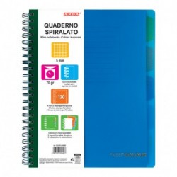 MAXI A4 5M SPIRALATI CON DIVISORI