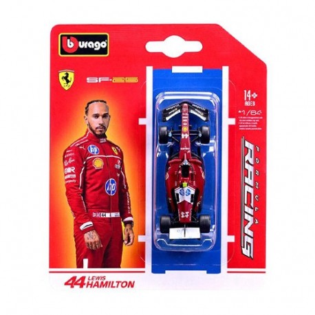 F1 FERRARI SF-25  44 LEWIS HAMILTON 1:64