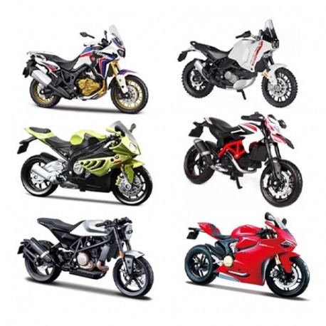 COLLEZIONE MOTO STRADALI - 1:18 NEW PACK