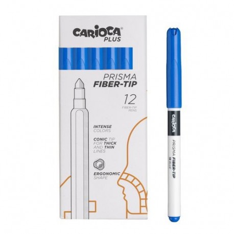 PENNARELLI CARIOCA PRISMA BLU 12PZ