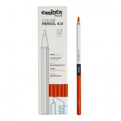 PASTELLI CARIOCA 4.0 ARANCIO 12PZ -
