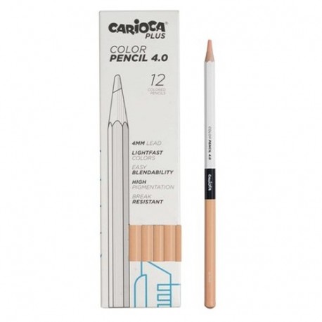 PASTELLI CARIOCA 4.0 ROSA 12PZ -