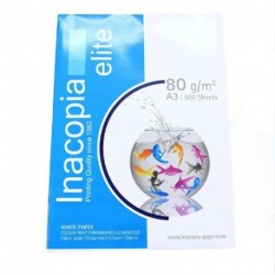 RISMA CARTA A3 80GR 500FF INACOPIA ELITE