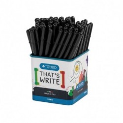 PENNARELLO TRATTO MARKER NERO 72PZ.