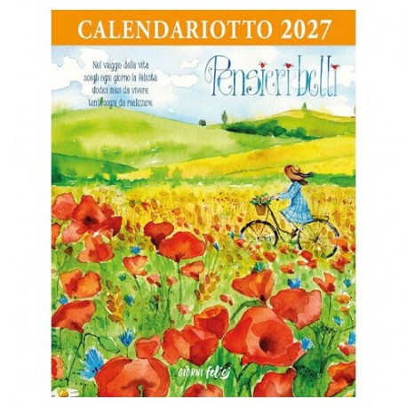 CALENDARIOTTO PENSIERI BELLI 2027  -