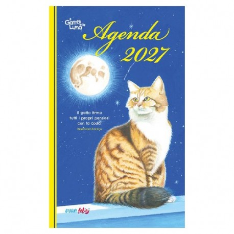 AGENDA SETTIMANALE IL GATTO E LUNA 2027