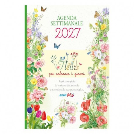 AGENDA SETTIMANALE FLEURS 2027 -BROSSURA