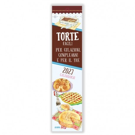 CAL PICCOLO TORTE E BISCOTTI 2027 7X29,7